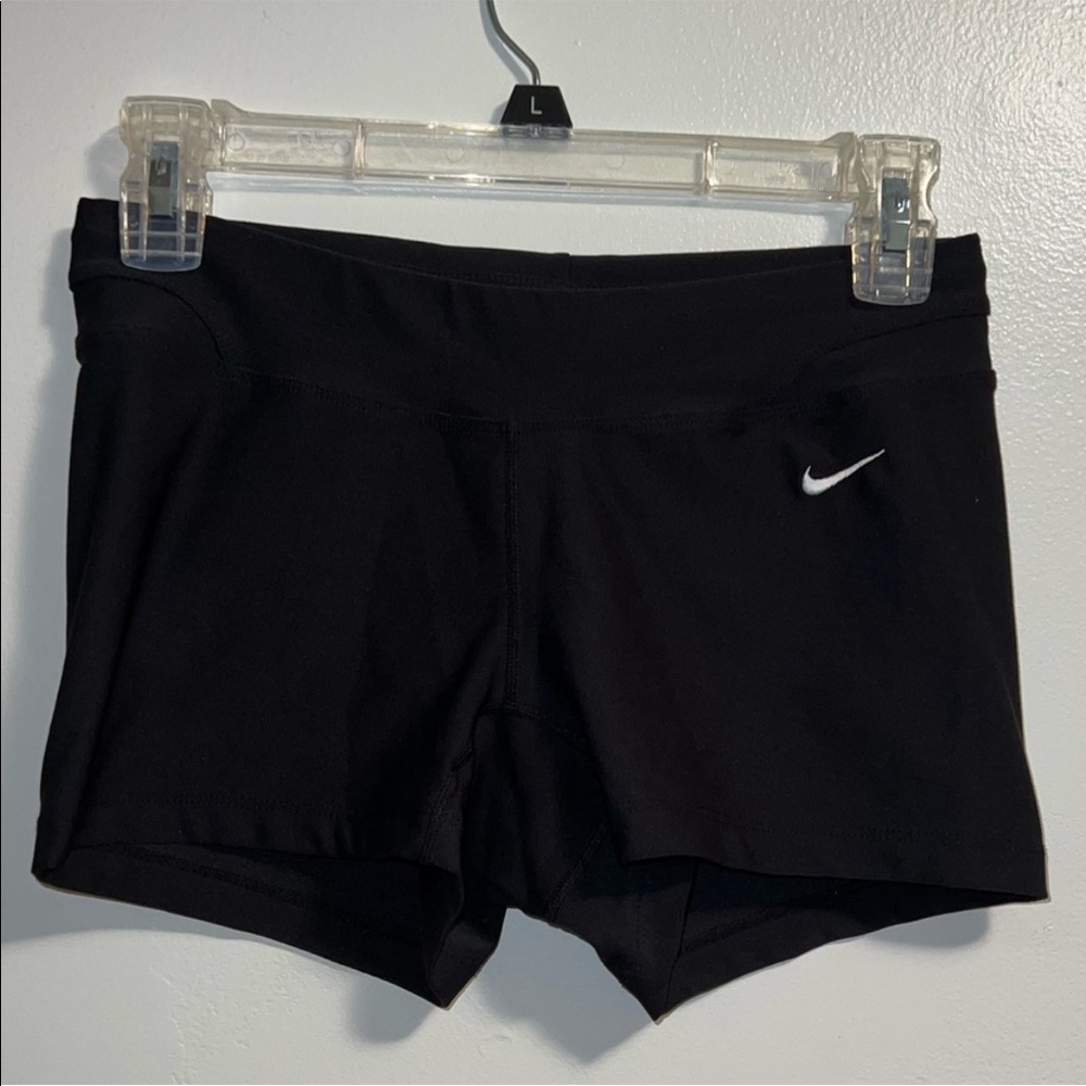 Black nike short shorts
